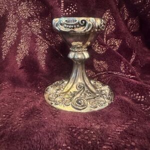 Vintage Silver Plated Godinger Candle Stick Holders 3 1/2"